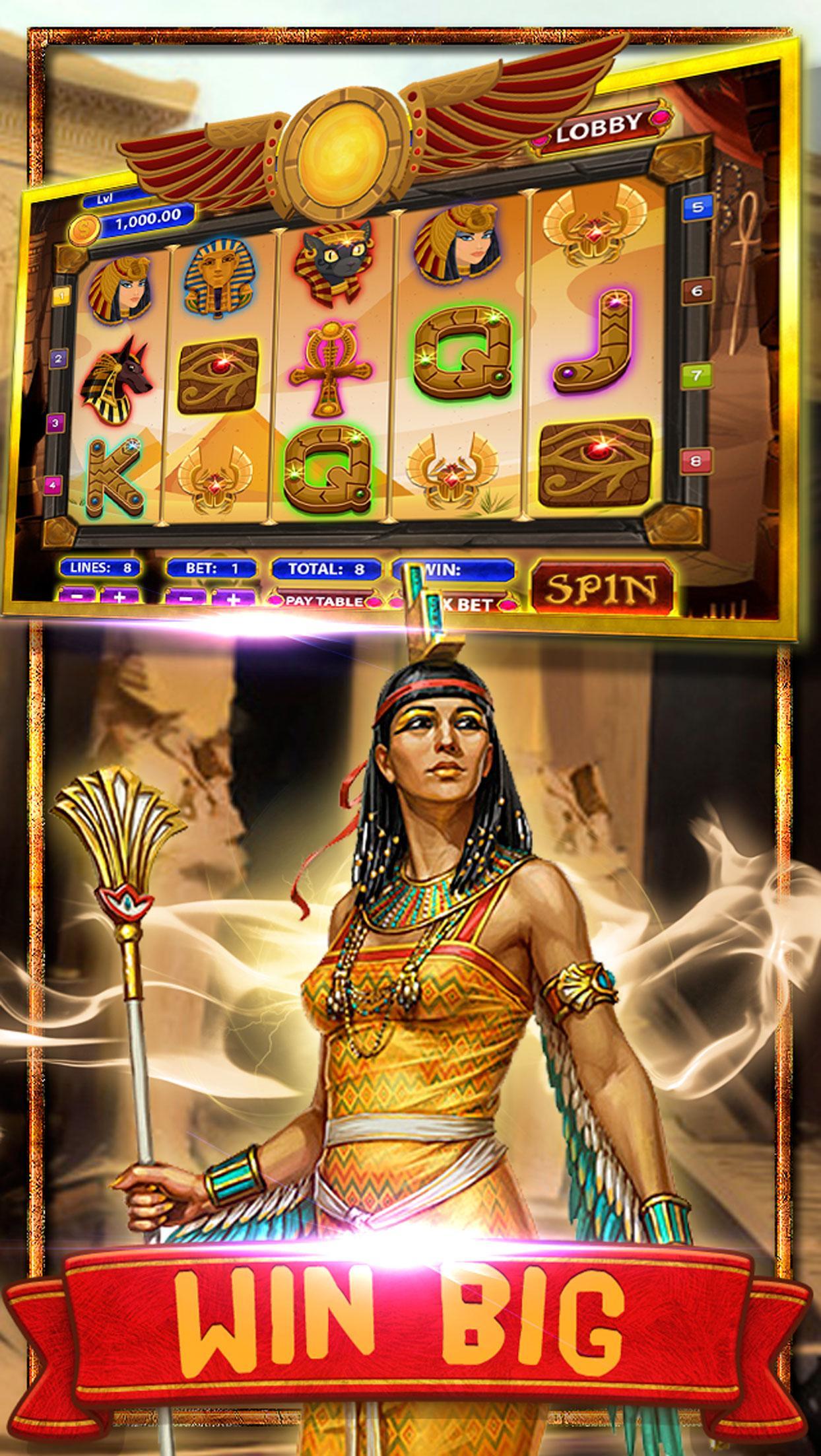 Cleopatra Egyptian REAL SLOTS!