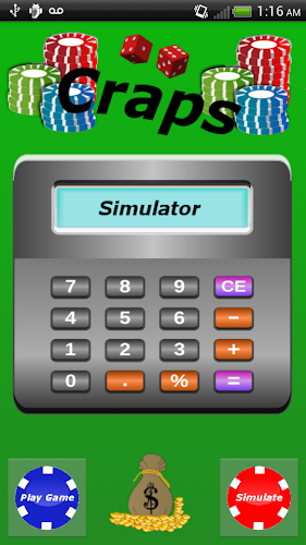 Craps Simulator - Statistics