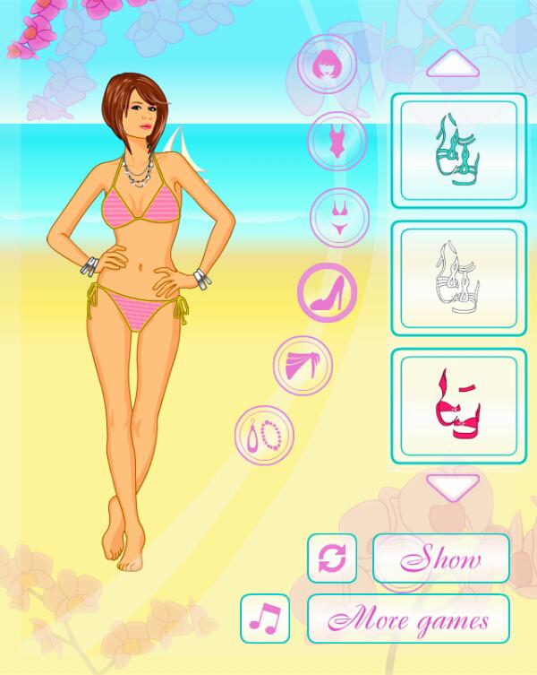 Dress Up Beach Girl