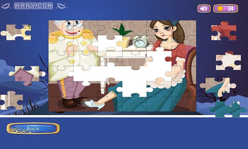 Cinderella Puzzles- free