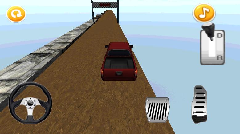 3D Sky Hill Climb Race