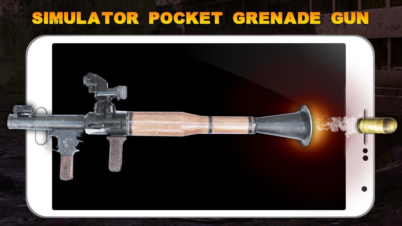 Simulator Pocket Grenade Gun