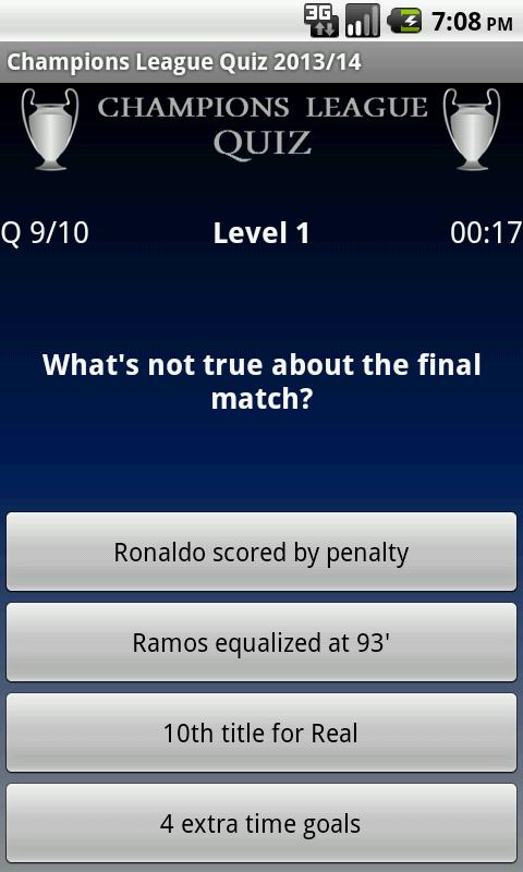 Champions League Quiz 2013/14