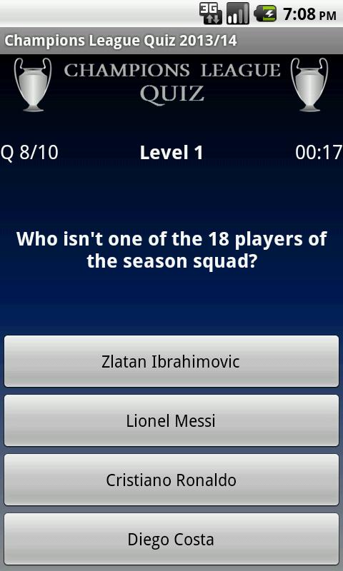 Champions League Quiz 2013/14