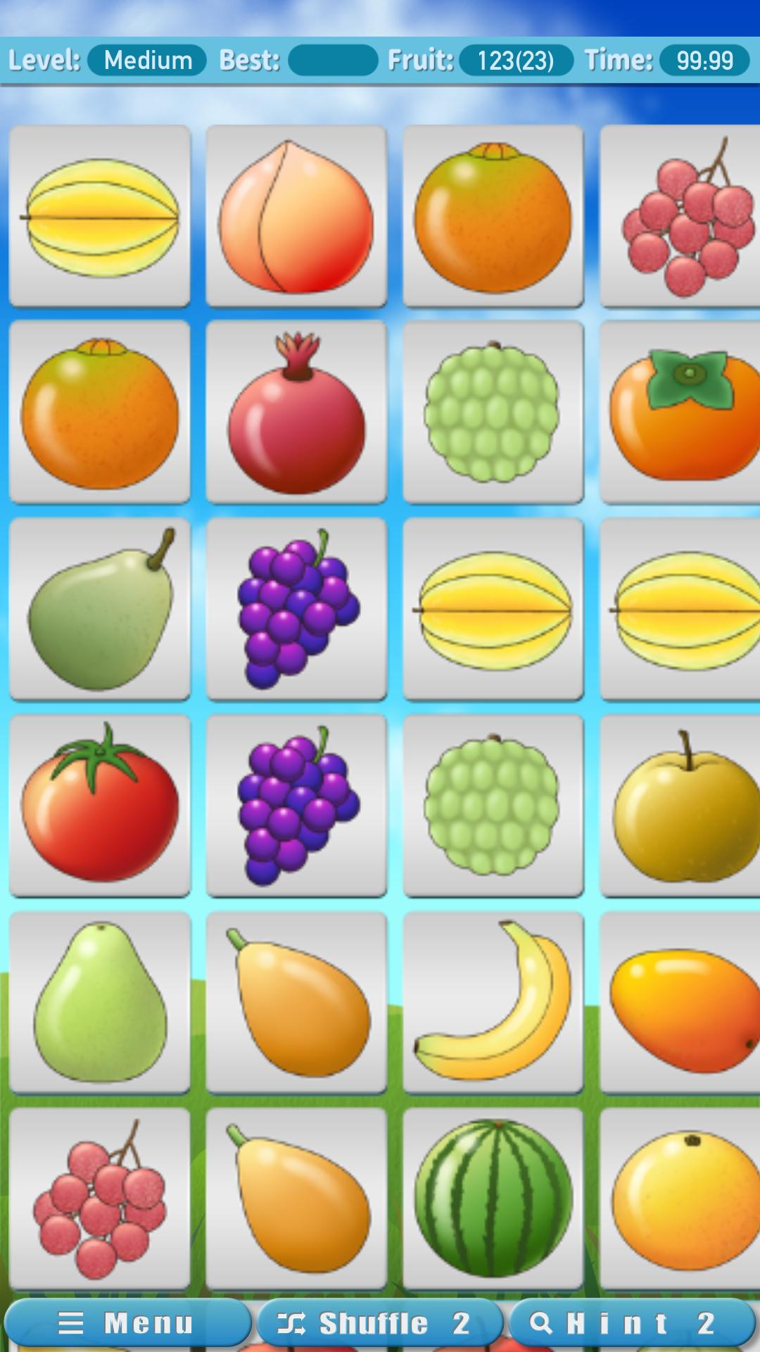 Fruit Pair 3 - Matching Game