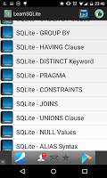 Learn SQLite