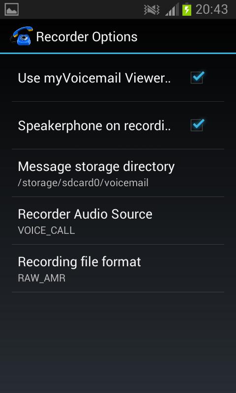 myVoiceMail