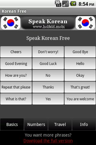 Speak Korean Free