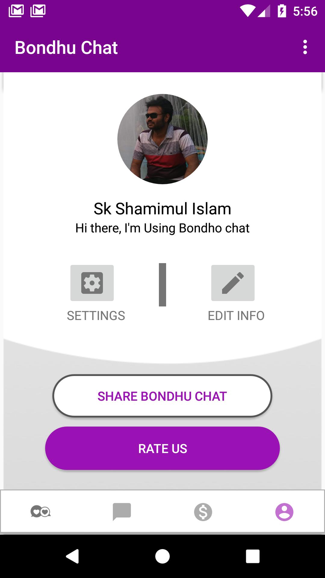 Bondhu - Chat,Dating and Earn Some Money