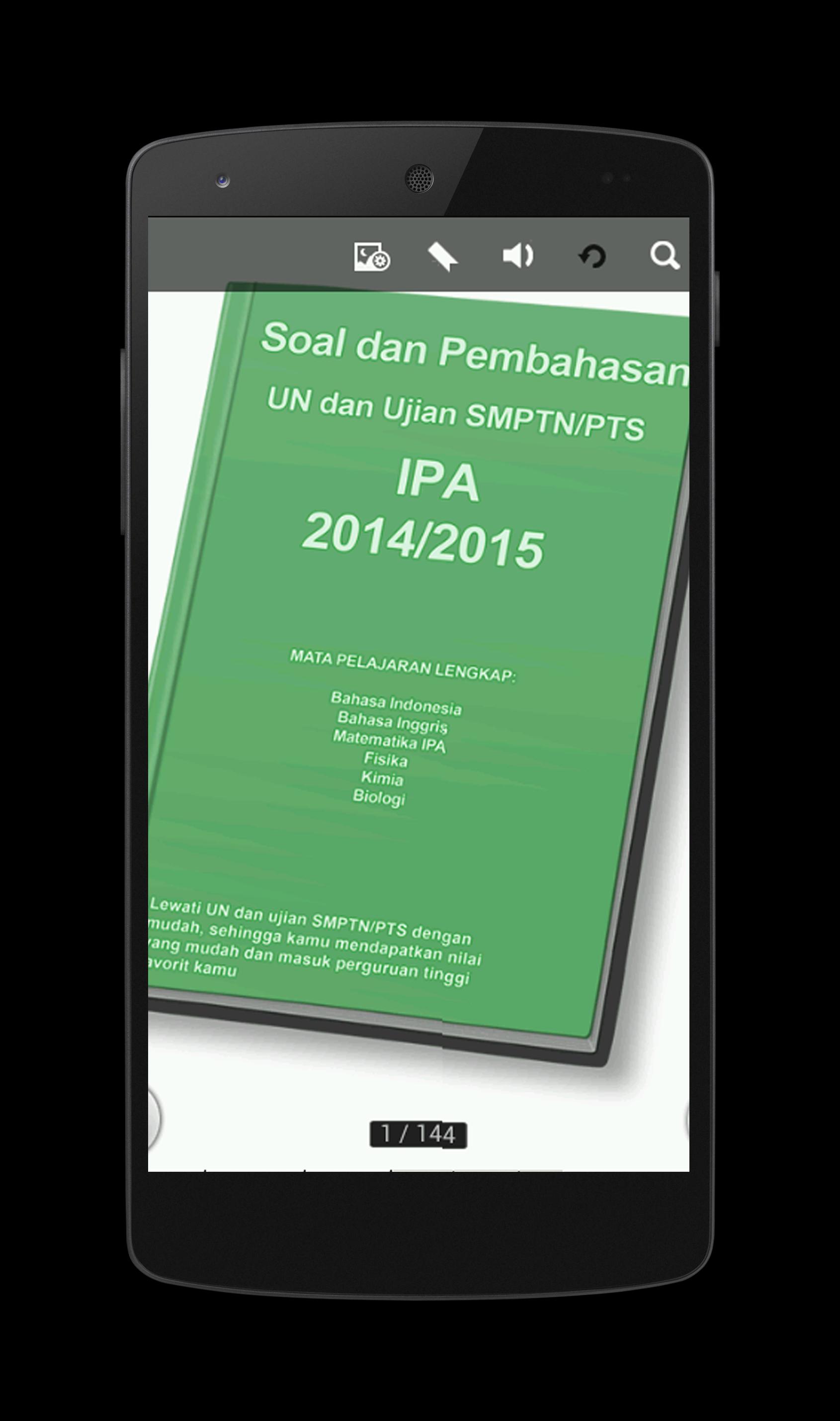 Soal Pembahasan UN SMPTN IPA