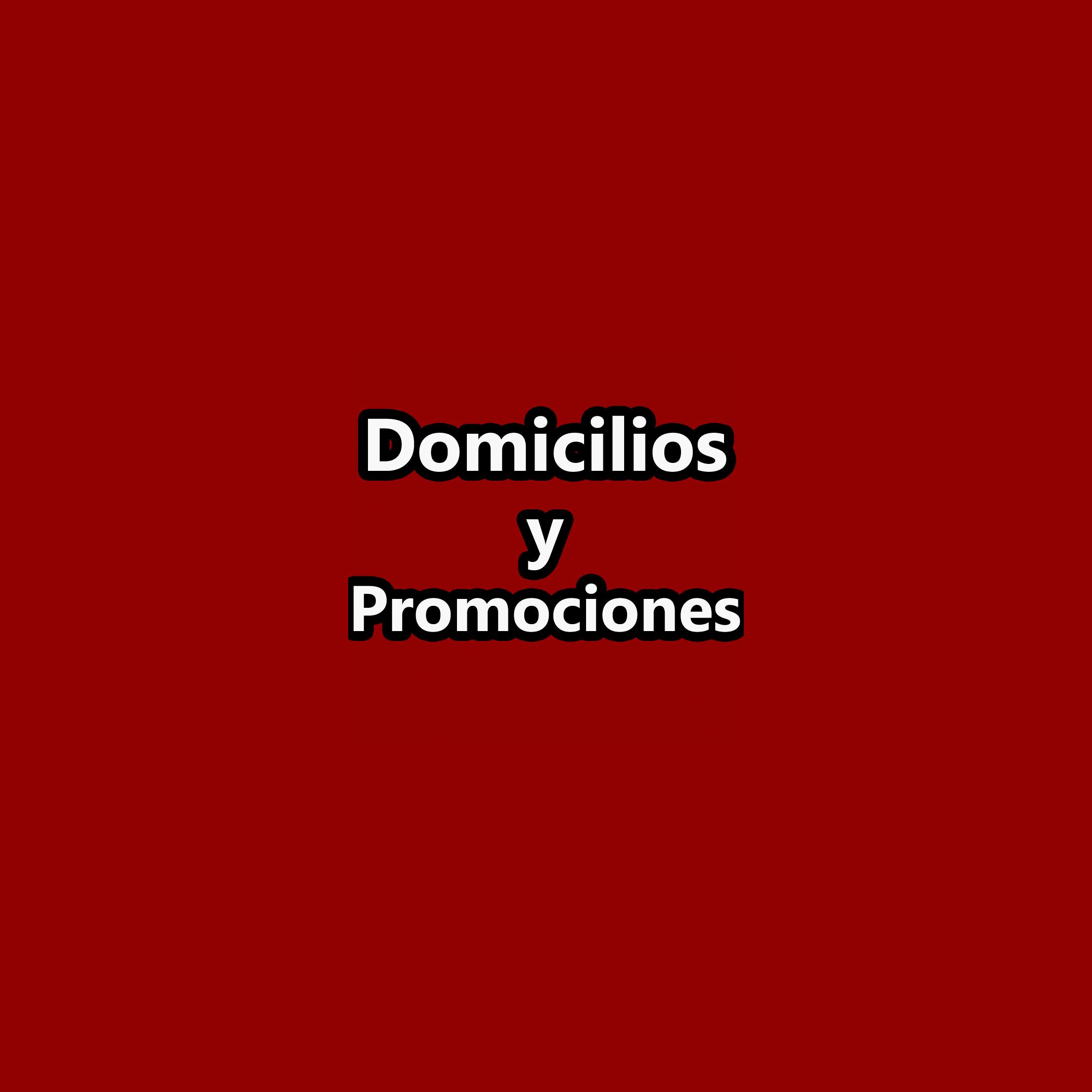 Domiciliosypromociones