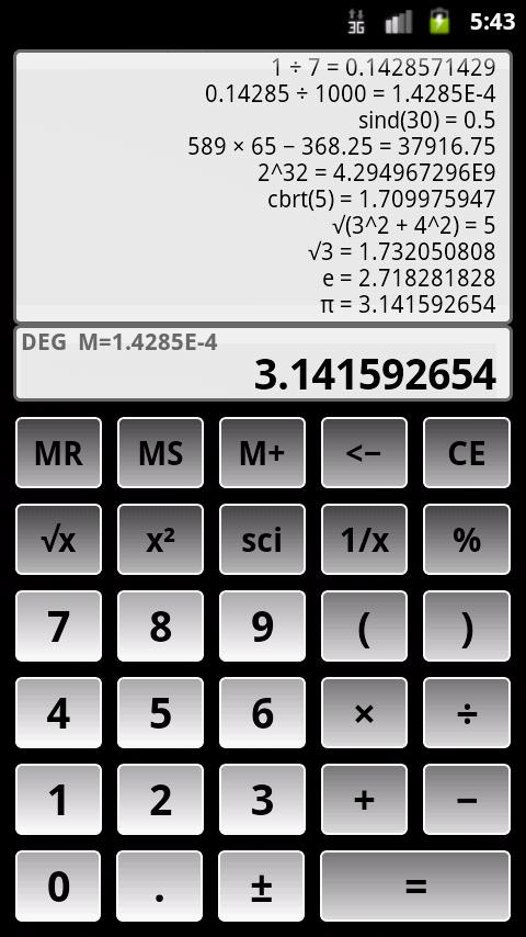 Scientific Calculator 3