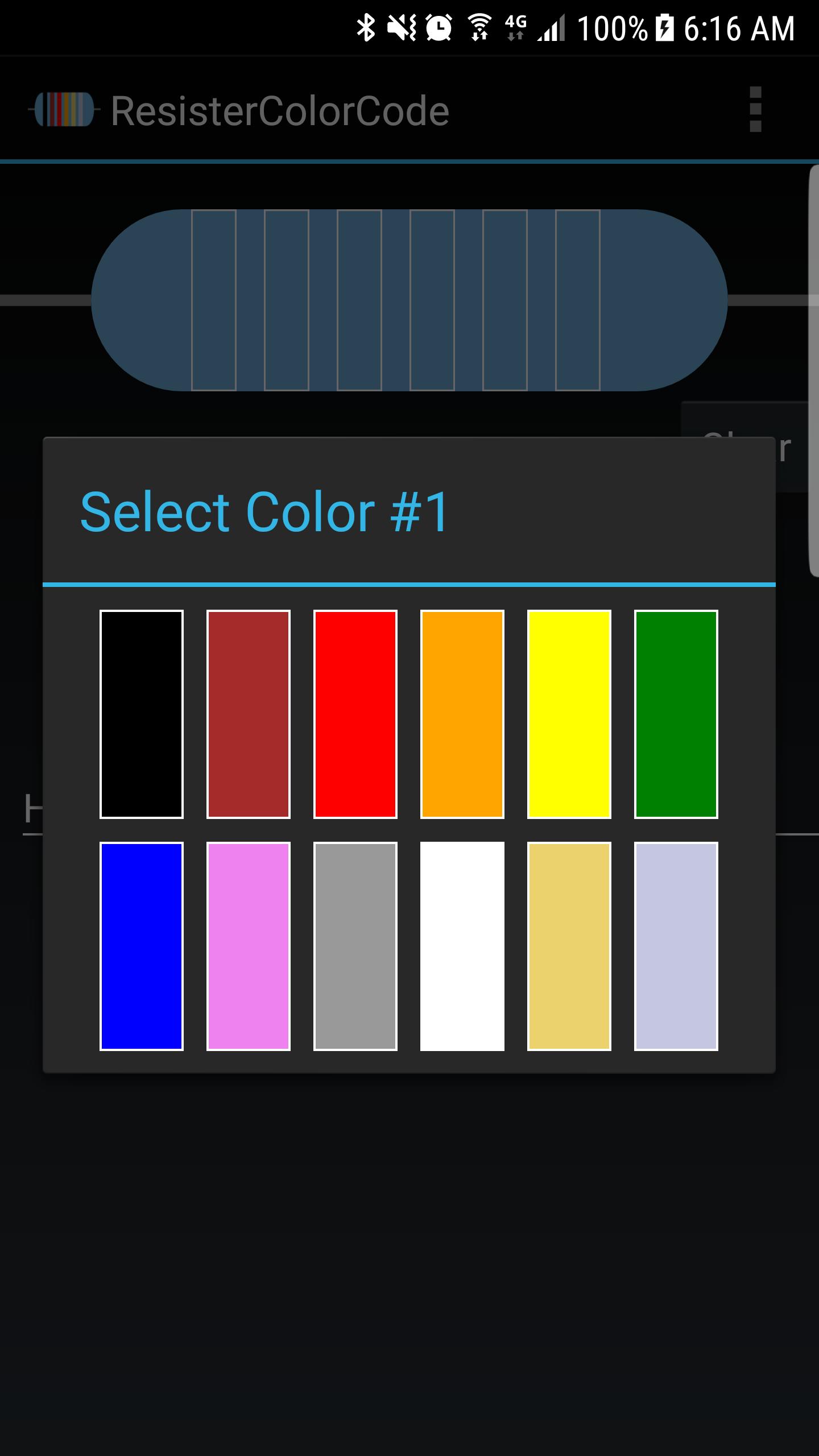 Resister Color Code