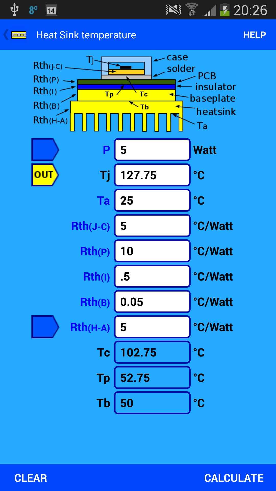 PCB Thermal Calculator