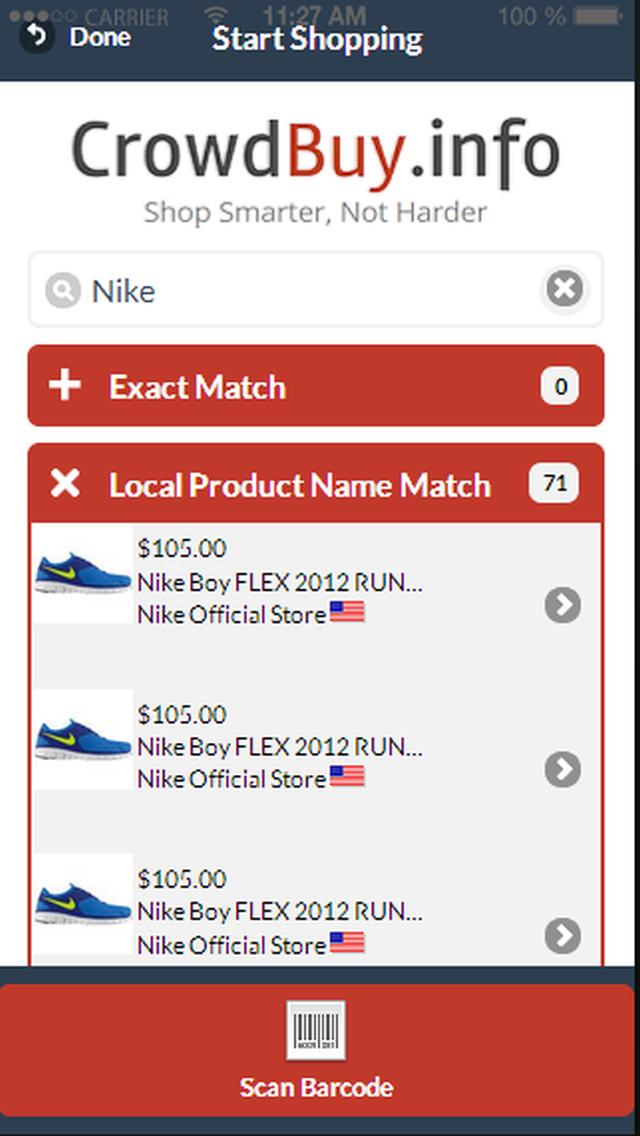 Crowdbuy Barcode Scanner