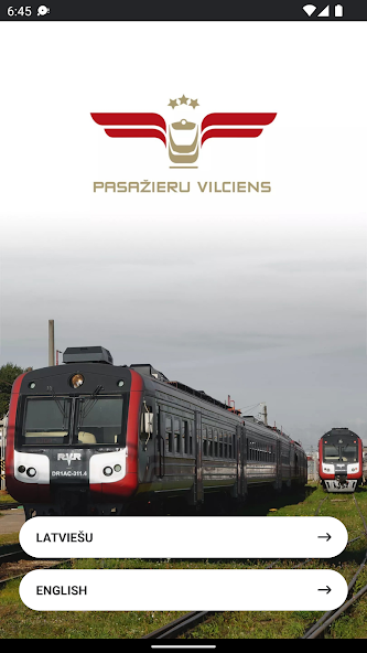 Trains in Latvia