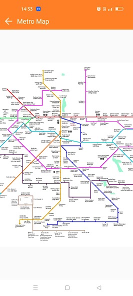 Delhi Metro Map,Route, DTC Bus