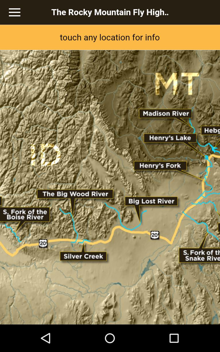 The Rocky Mountain Fly Highway