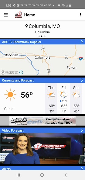 ABC 17 Stormtrack Weather App