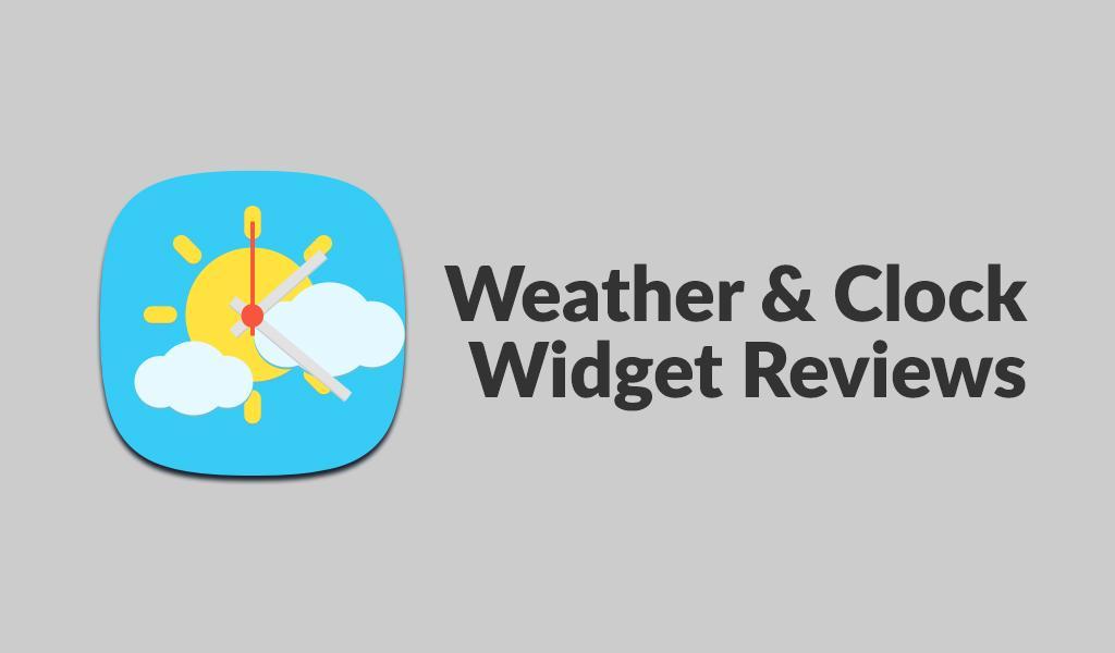 Weather Clock Widget Reviews