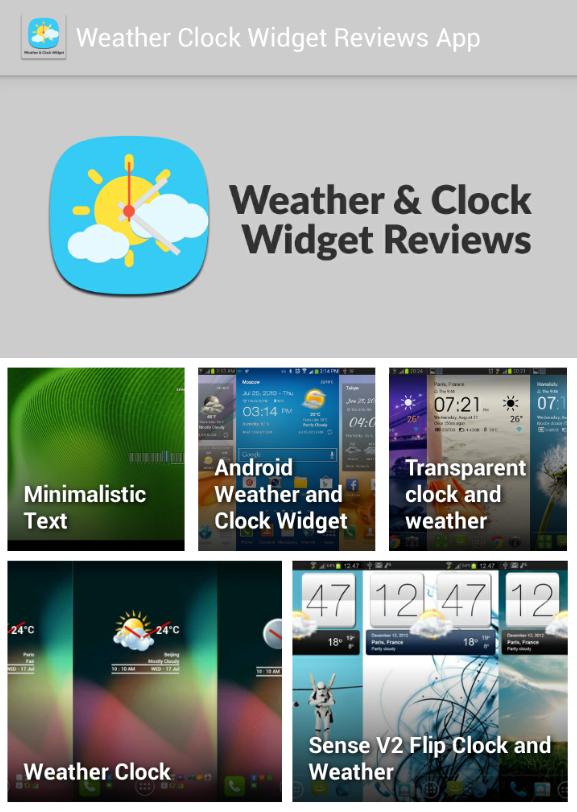 Weather Clock Widget Reviews