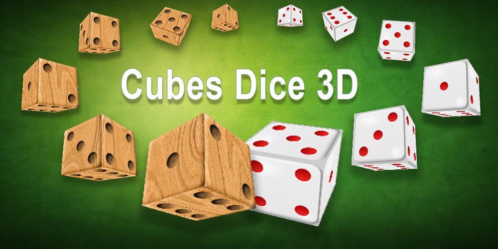 Cubes Dice 3D