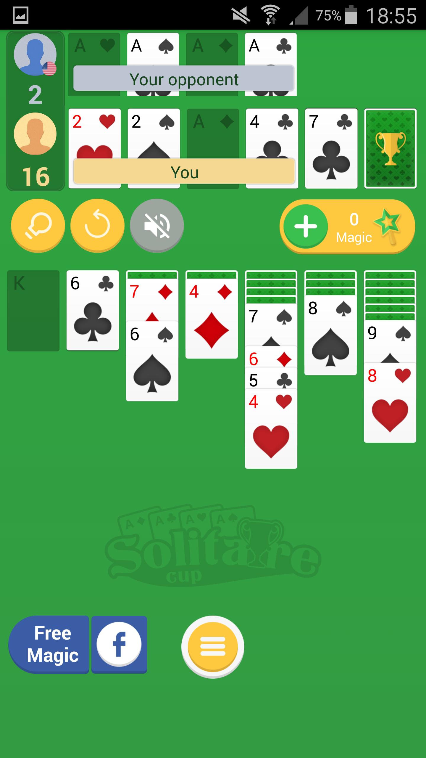 Solitaire Cup