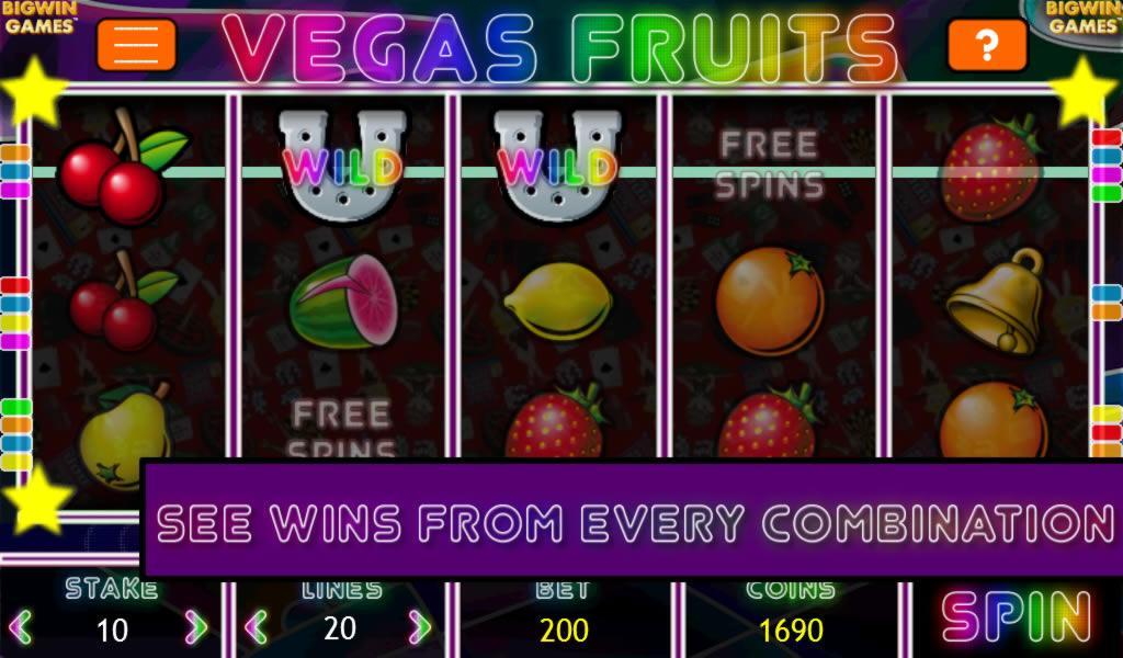 Vegas Fruits Free Slot Machine