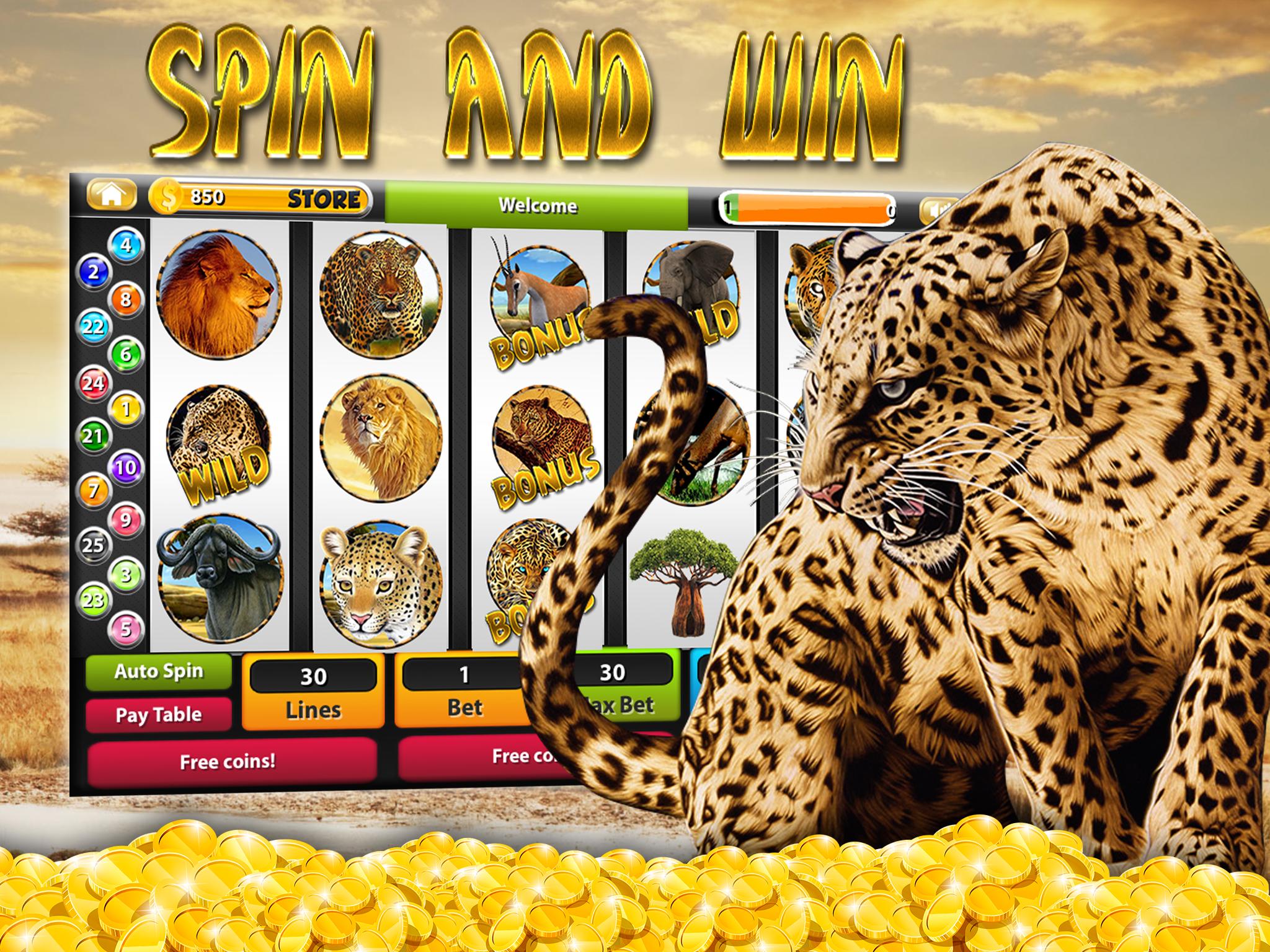 Leopard Slots Casino - Jackpot