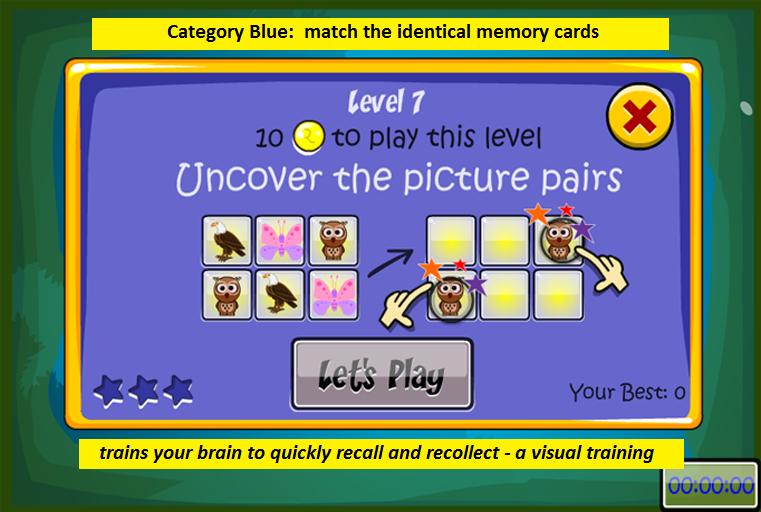 Brain Training: improve memory