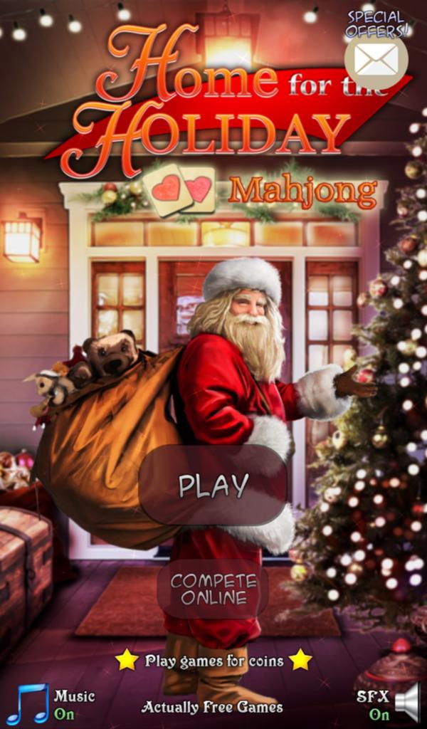 Hidden Mahjong: Home for Xmas