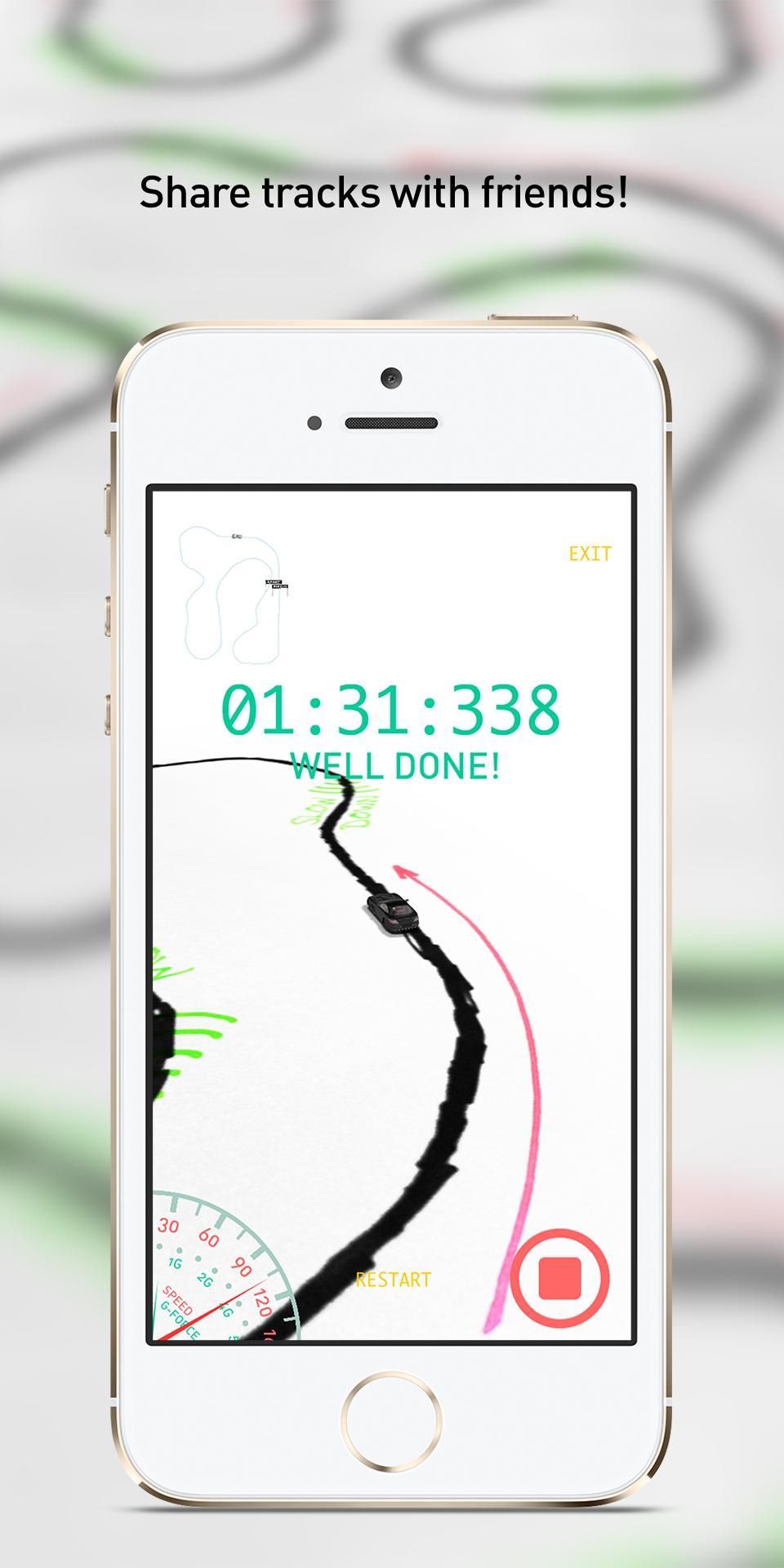 Line Racer - Draw your track