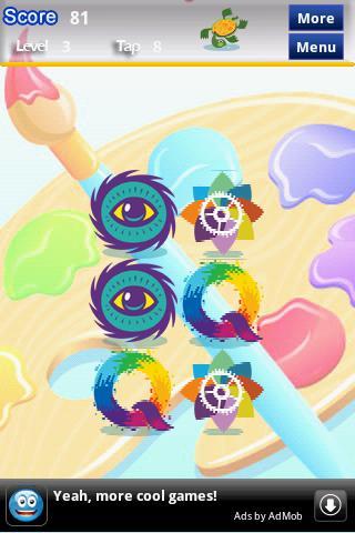 Colorful Memory Game For Kids