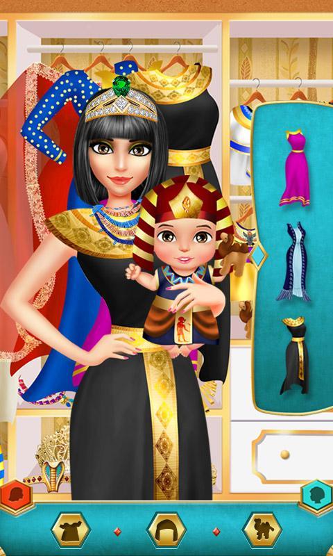 Princess Egypt: Baby Care Fun