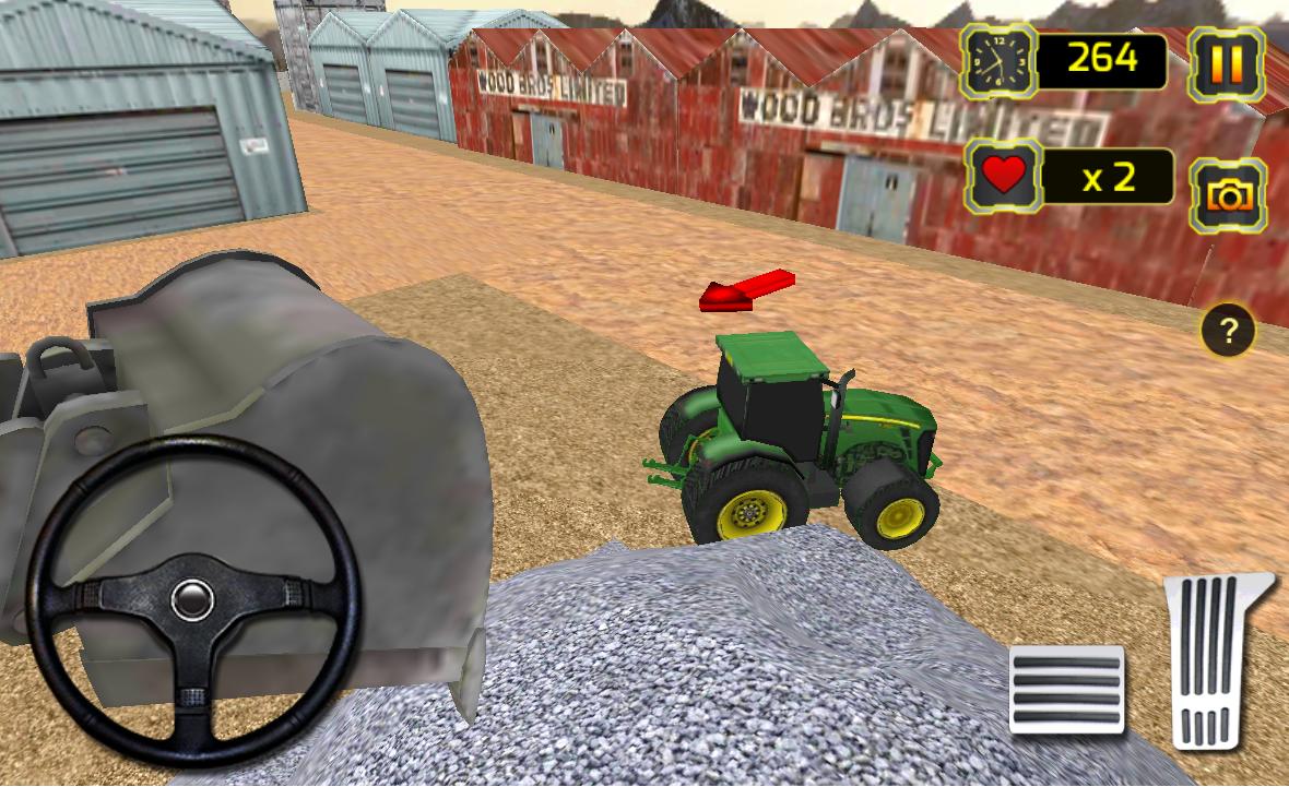 Concrete Excavator Tractor Sim