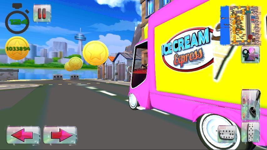 Ice Cream Delivery Truck