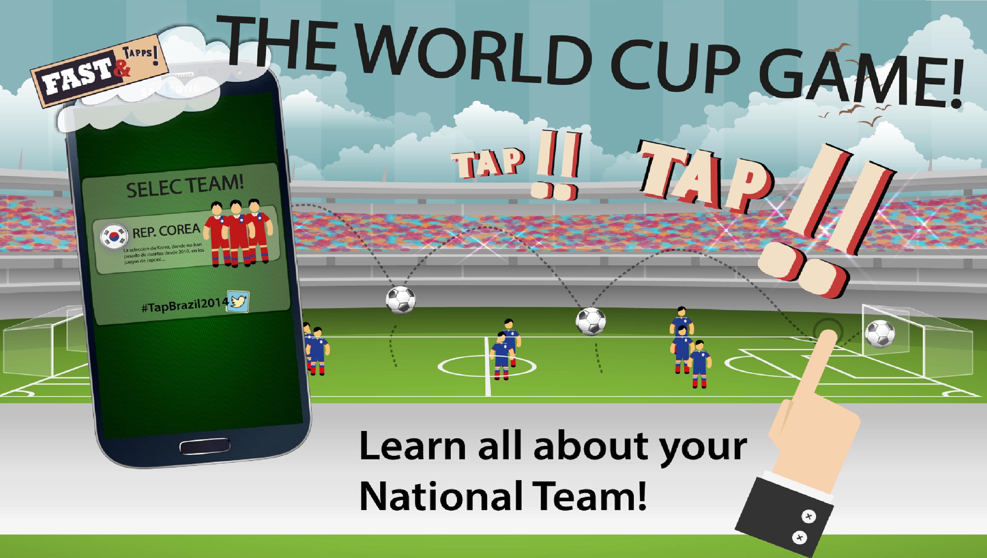 Tap Brazil2014 Calendar & Game