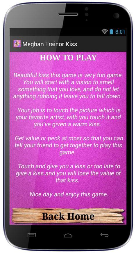 Meghan Trainor Kiss Game