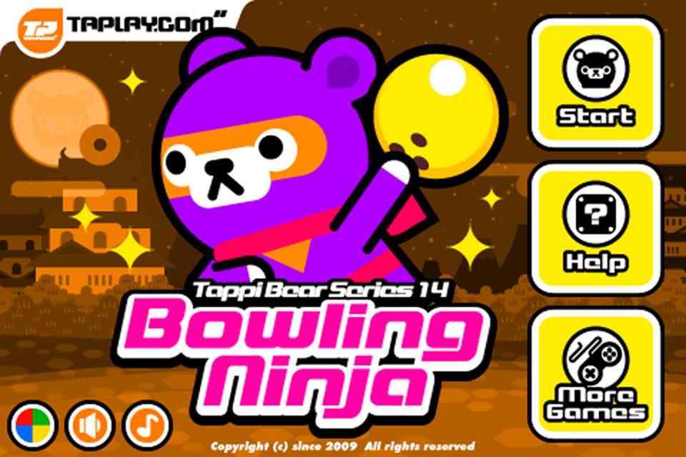 Tappi Bear - Bowling Ninja