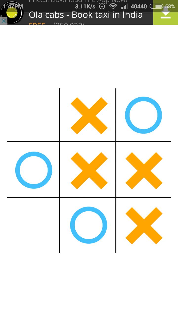 Tic Tac Toe - Easy