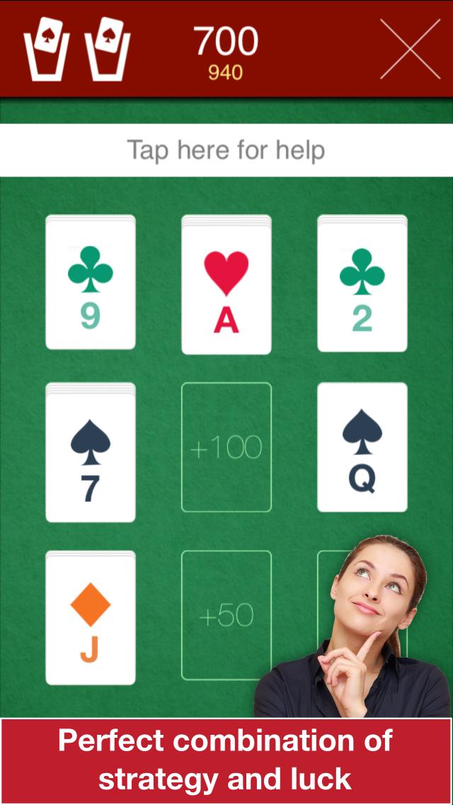 Poker Solitaire: the card game