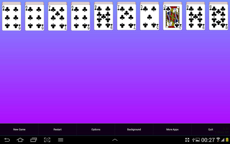 Spider Solitaire Card Game