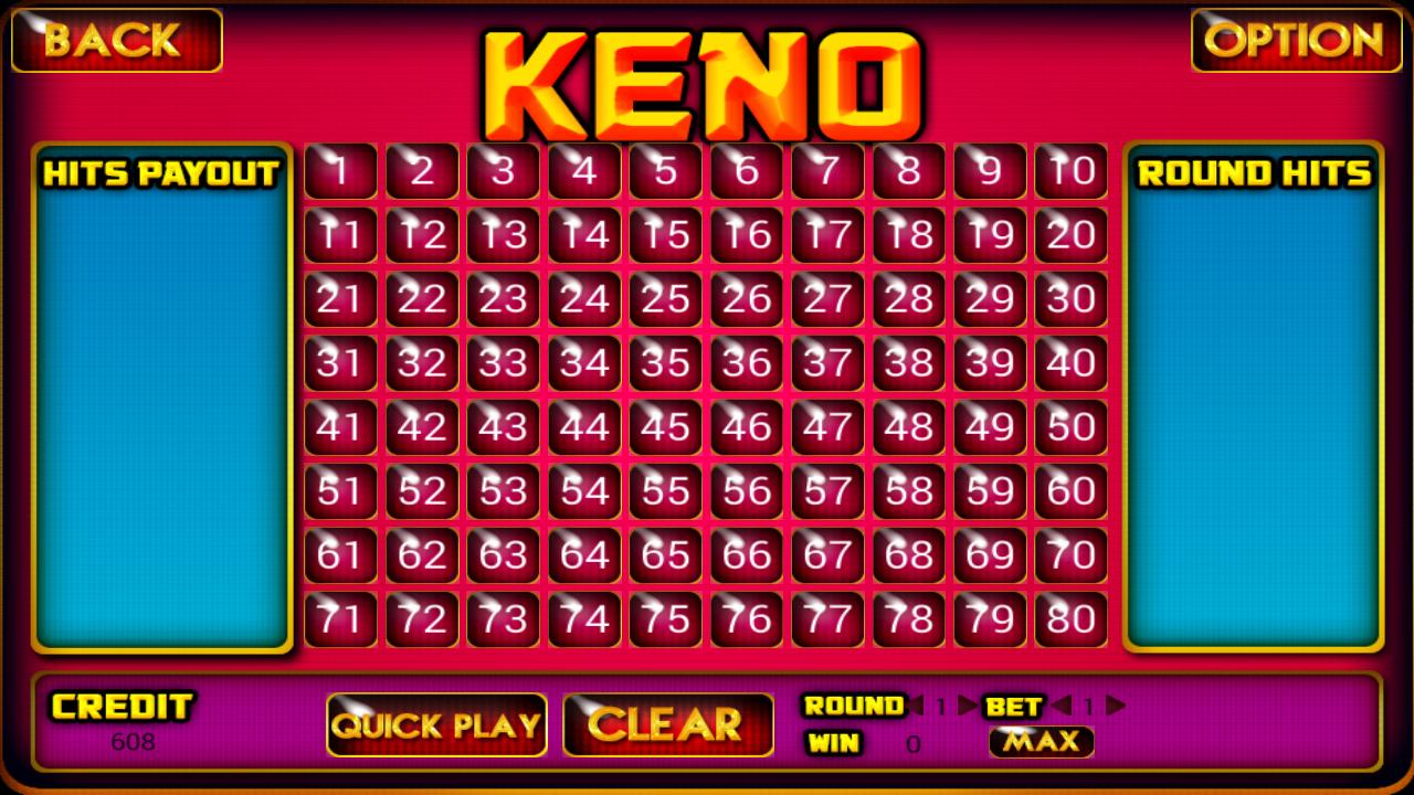 Amazing Blackjack Keno Slots