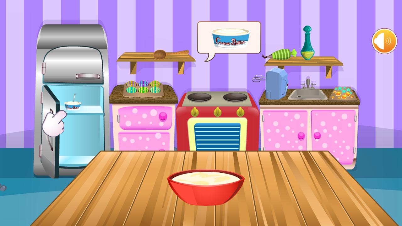 cook cupcakes games for girls