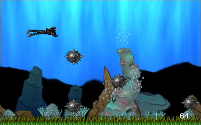 Flappy Diver (Scuba Boom)