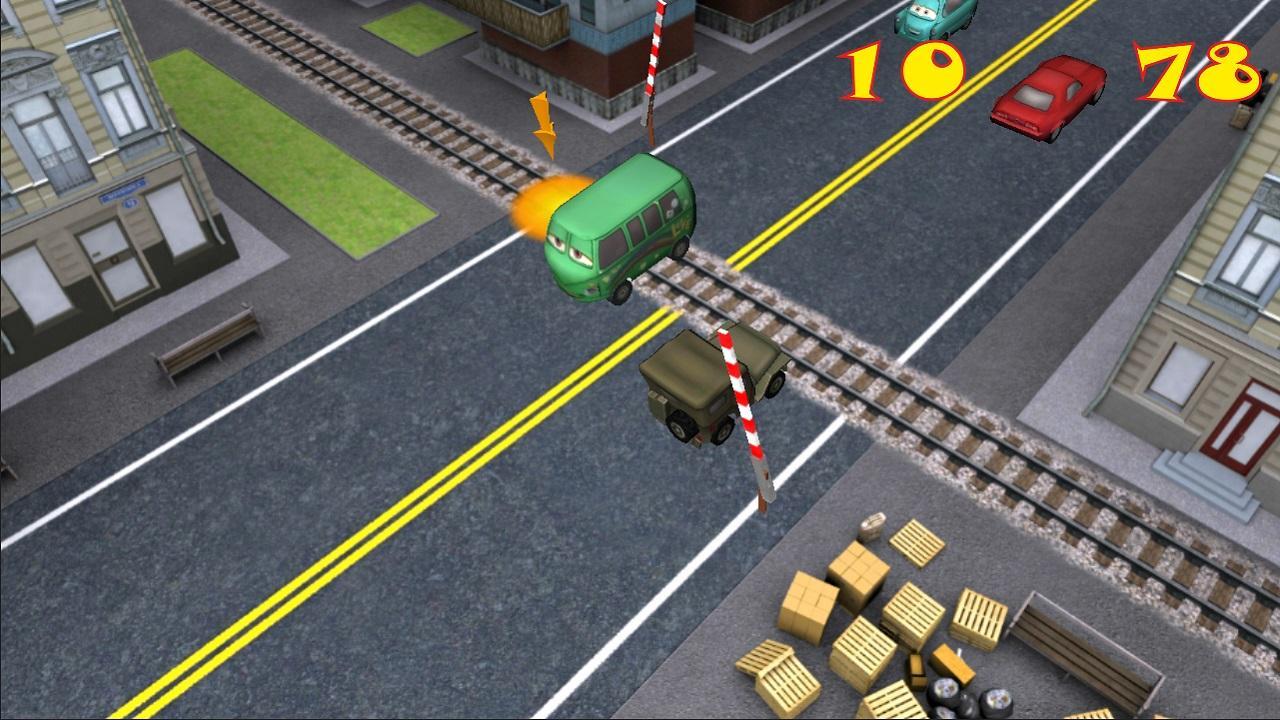 Train Road Crossing