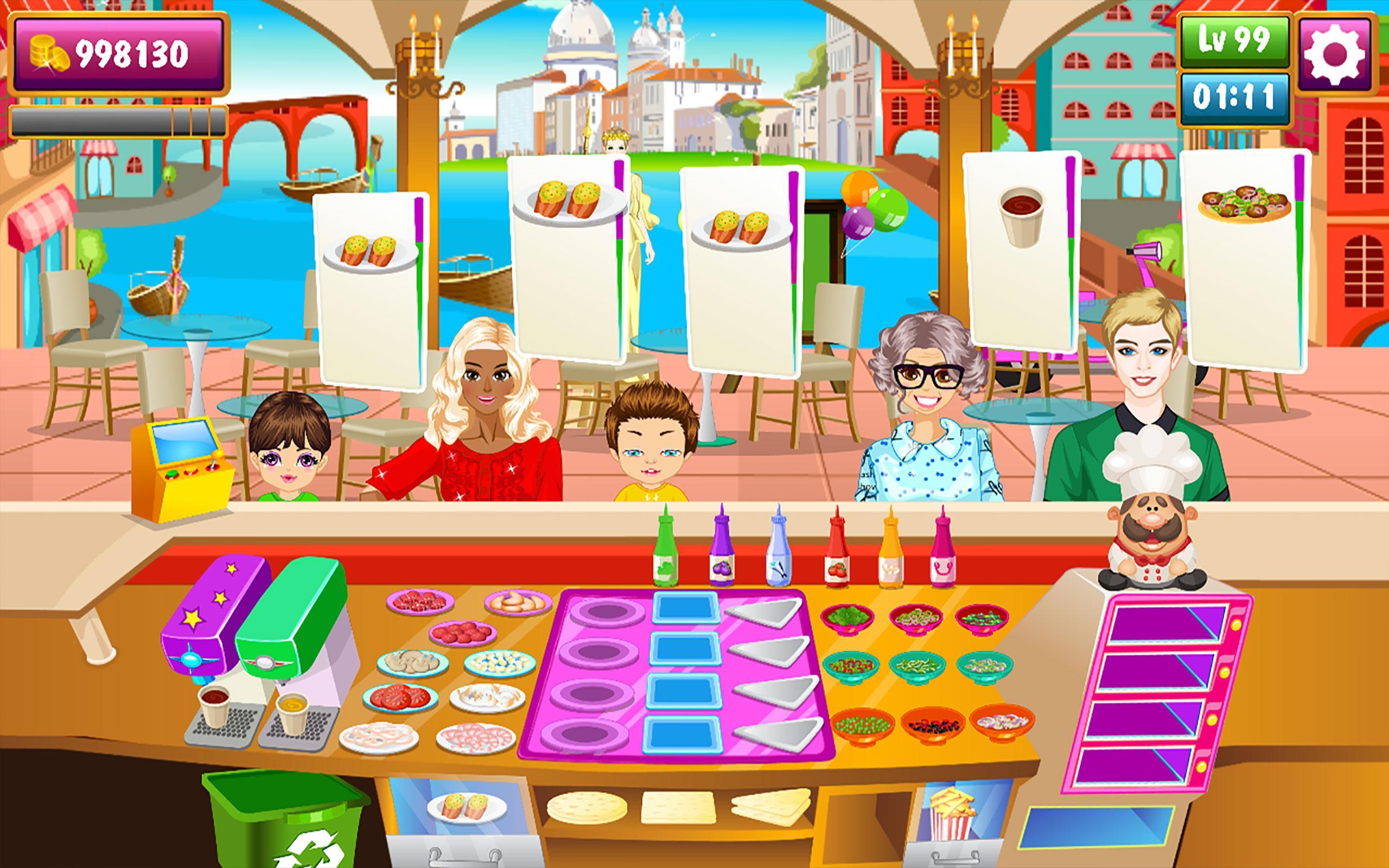 Pizza Shop Cooking Fever