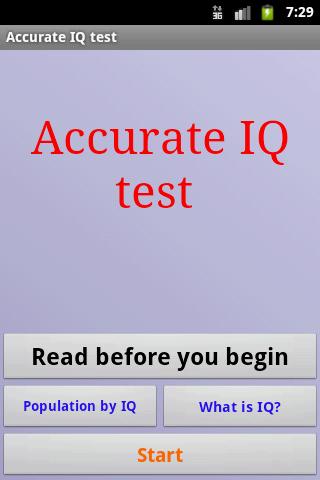 Find out your IQ