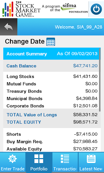 The Stock Market Game (SMG)