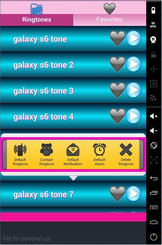 ringtones S6 edge galaxy